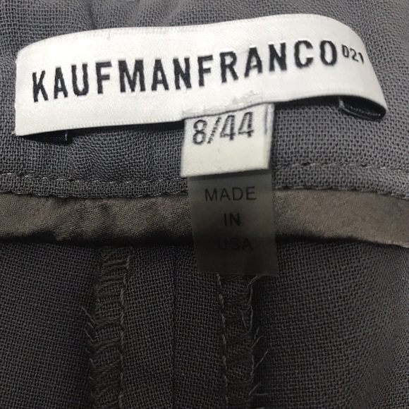 Kaufmanfranco Python-Front Cropped Pants - Picture 6 of 16